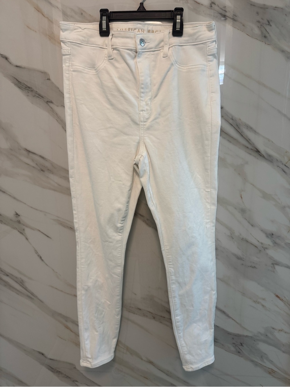American Eagle Outfitters White Skinny Jeans - Stretch Jeggings